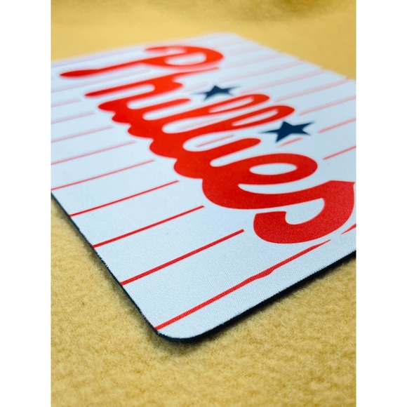 PHILLIES BASEBALL HIGH QUALITY MOUSE PAD MAT FOR OFFICE AND SCHOOL - Picture 4 of 4